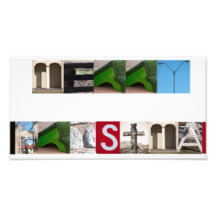 Art d'alphabet de Noël Tirage Photo