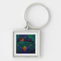 Art d'amusement d'acceptation de joie de merveille porte-clefs