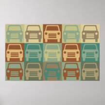 Art de bruit automatique de corps poster