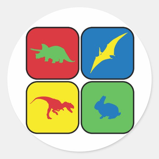 Art de bruit dangereux de créatures autocollants