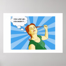 Art de bruit de Cher Poster