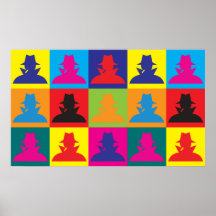 Art de bruit de espionnage posters