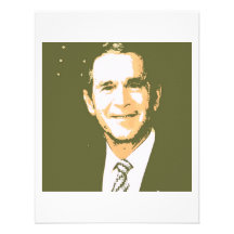 Art de bruit de George Bush Carton D'invitation