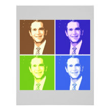 Art de bruit de George Bush Invitations