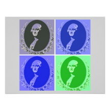 Art de bruit de George Washington Carton D'invitation
