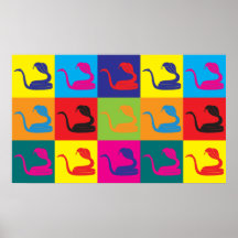 Art de bruit de Herpetology Posters