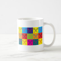 Art de bruit de lacrosse tasse à café