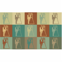 Art de bruit de mariage découpages en acrylique