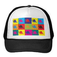 Art de bruit de paléontologie casquettes