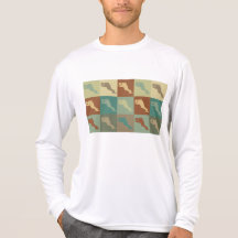 Art de bruit de patinage de vitesse t-shirts