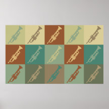 Art de bruit de trompette posters