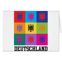 Art de bruit Deutschland Carte De Vœux