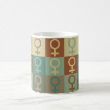 Art de bruit du féminisme mug