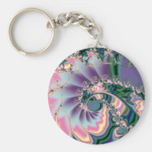 Art de fractale de cintreuse porte-clef