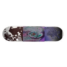 art de la musique n plateaux de skateboards