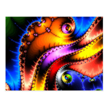 Art de Mandelbrot Cartes Postales