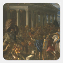 Art de Nicolas Poussin Autocollant