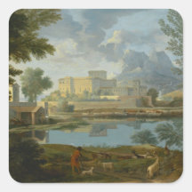 Art de Nicolas Poussin Autocollants