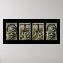 Art de nom de lettre d'alphabet d'OTTO Posters