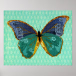 Art de papillon de Boho Posters