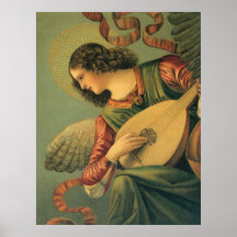 Art de Renaissance, musicien d'ange, Melozzo DA Fo Posters