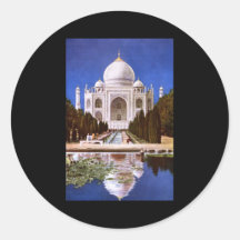 Art du Taj Mahal Autocollants