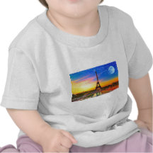 art-eiffel_tower tee shirt