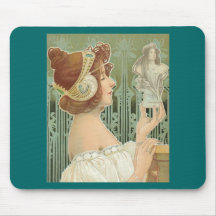 Art français Nouveau "Laurier Objets - d ' art " Tapis De Souris
