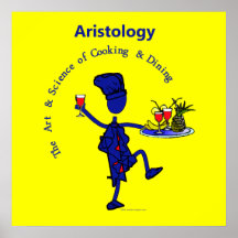 Art gastronome d'Aristology de la cuisine Posters