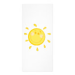 ART HEUREUX DE SOURIRE DE BANDE DESSINÉE D'ÉTÉ DU  CARTES DOUBLES