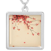 Art japonais d'automne colliers