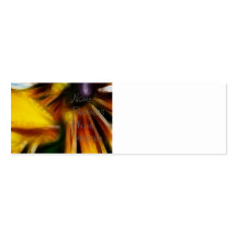 Art jaune de fleurs de tournesols d'automne de mar cartes de visite professionnelles