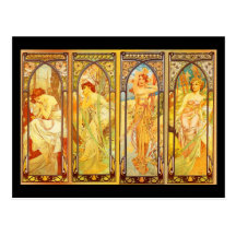 Art-Mucha Carte-Classique 11 Cartes Postales