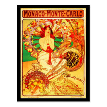 Art-Mucha Carte-Classique/vintage 15 Carte Postale
