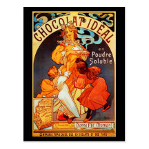 Art-Mucha Carte-Classique/vintage 25 Cartes Postales