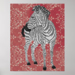 Art noir et blanc de Zenya Poster
