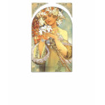 Art Nouveau - Alphonse Mucha "Flower" T Shirt