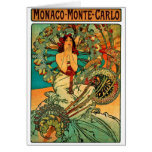 Art Nouveau du Monaco Monte Carlo Cartes