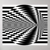 Art op contrastant les cercles concentriques 01