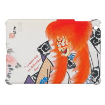 Art oriental japonais frais de guerrier de kabuki 