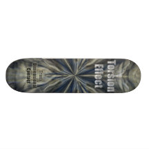 art Transport-dimensionnel de couverture de contac Skateboards Personnalisés