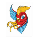 Art vintage d'oiseau de tatouage d'années '40 de ~ cartes postales