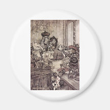 Arthur Rackham Alice au pays des merveilles Aimant