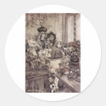 Arthur Rackham Alice au pays des merveilles Autocollants