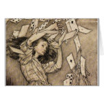 Arthur Rackham Alice au pays des merveilles Carte De Vœux
