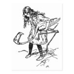 Arthur Rackham Alice au pays des merveilles Carte Postale