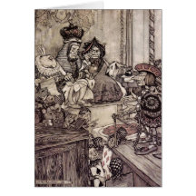 Arthur Rackham Alice au pays des merveilles Cartes