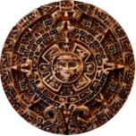 Article mystique AZTÈQUE MAYA de cadeau de calendr Photo Sculptures