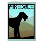 Artisan Airedale Terrier Cartes De Vœux