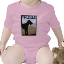 Artisan Airedale Terrier T-shirts